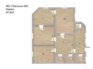 Prodej rodinného domu 97 m², pozemek 295 m² Ořechová, Kladno - Kročehlavy