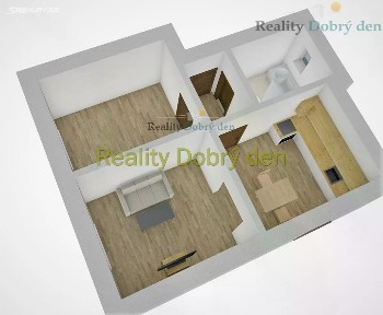 Pronájem bytu 2+1 48 m² Čs. armády, Bruntál