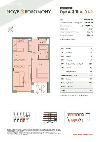 Prodej bytu 2+kk 65 m² Brno - Brno-Bosonohy