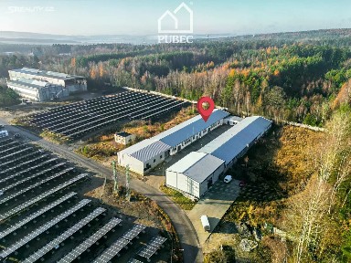 Pronájem výrobní haly, prostoru 895 m² Tovární, Horní Bříza