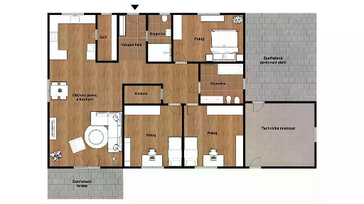 Prodej rodinného domu 147 m², pozemek 875 m² Heřmánková, Mukařov - Srbín