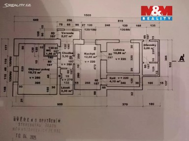 Prodej rodinného domu 59 m², pozemek 254 m² Dr. Chmelaře, Křinec