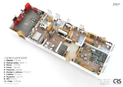 Prodej rodinného domu 153 m², pozemek 30495 m² Horní, Příbram - Brod
