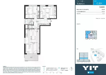 Prodej bytu 3+kk 79 m² Komárkova, Praha - Chodov