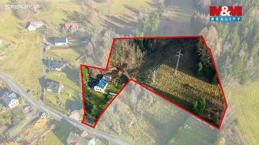 Prodej rodinného domu 156 m², pozemek 9636 m² Lučany nad Nisou
