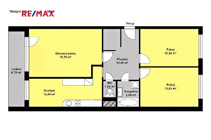 Prodej bytu 3+1 70 m² Zbožská, Nymburk