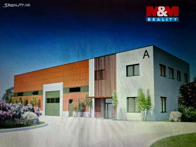 Pronájem skladového prostoru 645 m² Strančice - Všechromy