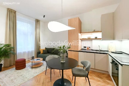Pronájem bytu 2+kk 58 m² Norská, Praha - Vršovice