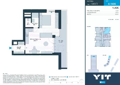 Prodej bytu 1+kk 41 m² Brno