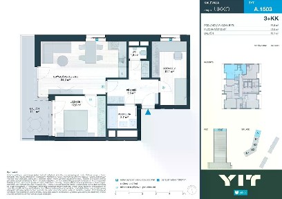 Prodej bytu 3+kk 60 m² Brno