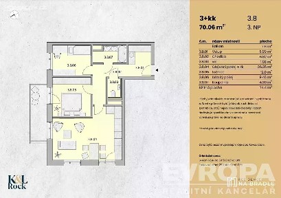 Prodej bytu 3+kk 74 m² Na Bradle, Světlá nad Sázavou