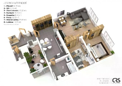 Prodej bytu 3+1 102 m² Veletržní, Praha - Holešovice