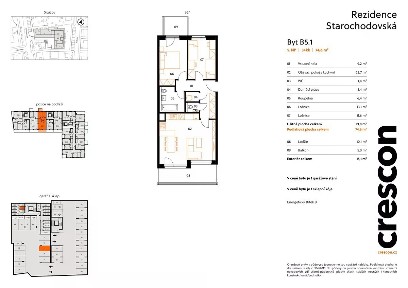 Prodej bytu 3+kk 85 m² Starochodovská, Praha - Chodov