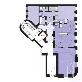 Pronájem kanceláře 221 m² Janáčkovo nábřeží, Praha - Smíchov