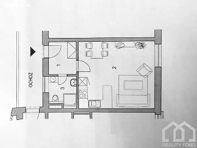 Prodej bytu 1+kk 32 m² Novodvorská, Praha - Kamýk