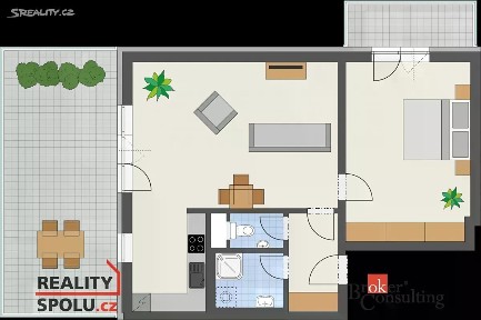 Pronájem bytu 2+kk 65 m² Javornická, Rychnov nad Kněžnou