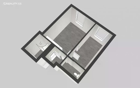 Pronájem bytu 2+kk 30 m² Tyršova, Náchod