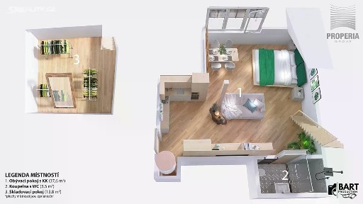 Prodej vícegeneračního domu 349 m², pozemek 1117 m² Komenského, Ořechov