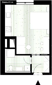 Prodej bytu 1+kk 36 m²