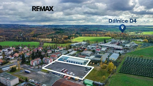 Pronájem skladového prostoru 2043 m²