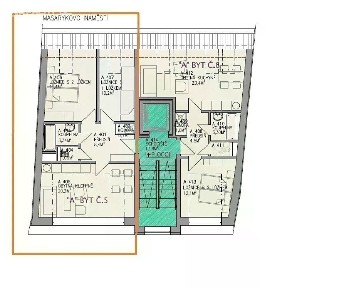 Prodej bytu 3+kk 59 m²