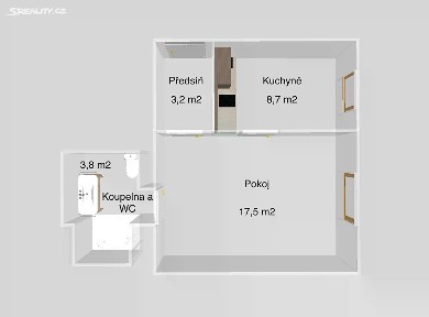 Praha, Praha 4, Krč, Na Dvorcích, 21