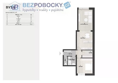 Prodej bytu 3+kk 76 m² Vagonova, Havlíčkův Brod