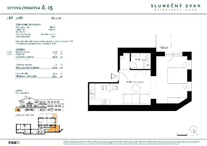 Prodej bytu 2+kk 40 m² Špindlerův Mlýn - Bedřichov