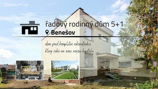 Prodej rodinného domu 169 m², pozemek 467 m² Hrubínova, Benešov