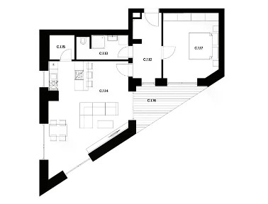 Pronájem bytu 2+kk 83 m² Bolevecká, Plzeň - Severní Předměstí