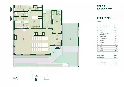 Prodej obchodního prostoru 239 m² Silurská, Praha - Hlubočepy