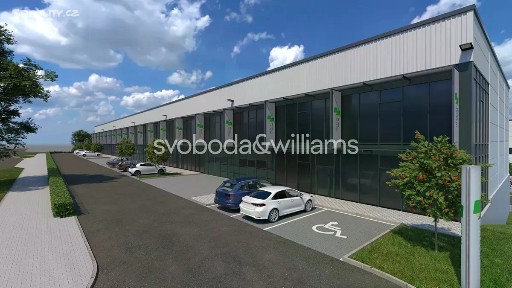Pronájem výrobní haly, prostoru 1354 m²