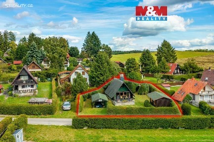 Prodej chaty 47 m², pozemek 358 m² Černá v Pošumaví - Bližná