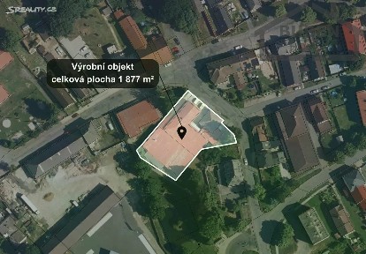 Prodej výrobní haly, prostoru 1084 m² Staré Sedliště