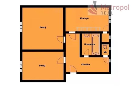 Prodej bytu 2+1 58 m² Závodu míru, Karlovy Vary - Stará Role