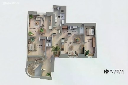 Prodej bytu 4+kk 122 m²