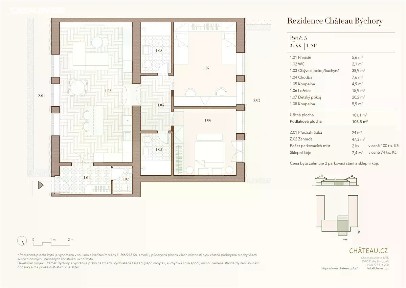 Prodej bytu 3+kk 101 m² Býchory