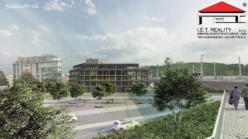 Pronájem kanceláře 214 m² Strakonická, Praha - Hlubočepy