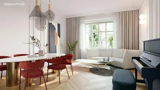 Prodej bytu 3+1 83 m² Bubenečská, Praha - Bubeneč