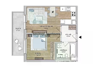 Prodej bytu 2+kk 56 m² Laponská, Praha - Hloubětín