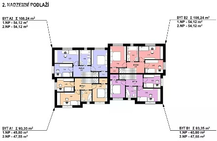 Prodej bytu 4+kk 93 m²