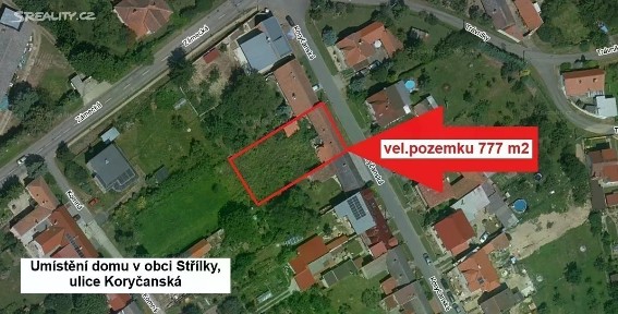 Prodej rodinného domu 155 m², pozemek 777 m² Střílky