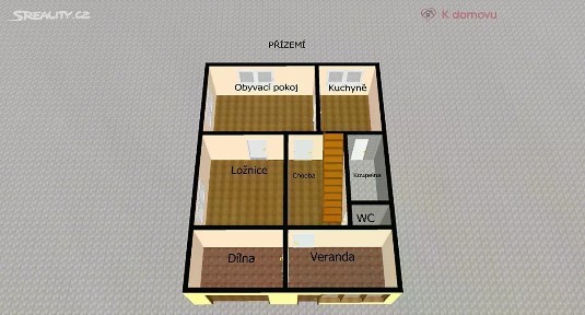 Prodej rodinného domu 64 m², pozemek 518 m² Výmyslov, Přerov - Přerov VIII-Henčlov