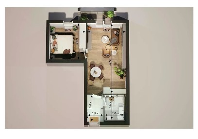 Prodej bytu 2+kk 39 m² Národní, Úpice