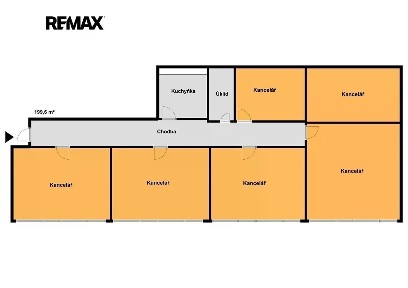 Pronájem kanceláře 200 m² Poděbradská, Praha - Vysočany