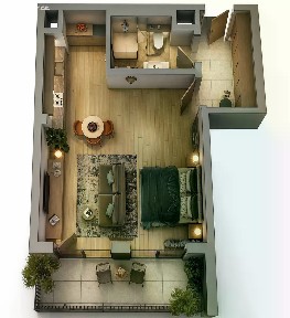 Prodej bytu 1+kk 49 m² Šumavská, Karlovy Vary