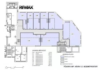 Pronájem kanceláře 111 m²