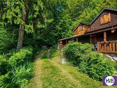 Prodej chaty 36 m², pozemek 104 m² Stříbrná Skalice - Hradové Střimelice