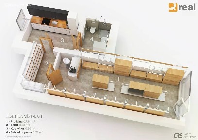 Pronájem obchodního prostoru 47 m² Hanychovská, Liberec - Liberec III-Jeřáb