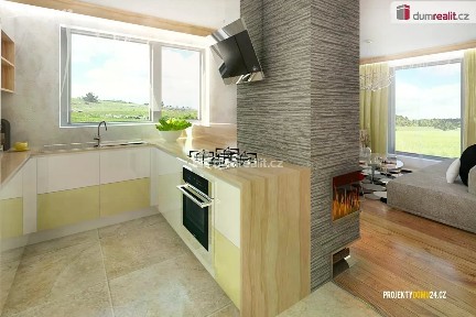 Prodej projektu na klíč 114 m², pozemek 785 m² Hostišová - Hostišová-Horňák